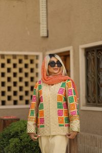 مانتو کوتاه طرح نبات