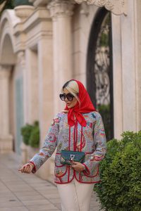 مانتو کوتاه طرح کوک دوزی