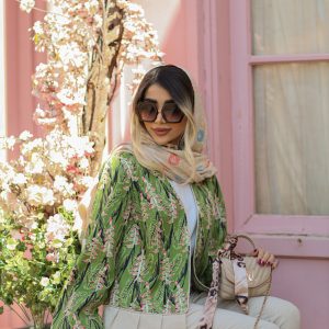 مانتو کوتاه طرح گندم