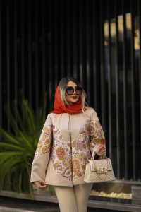 مانتو کوتاه طرح گلشید