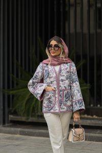 مانتو کوتاه طرح یاس