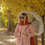 پالتو کوتاه طرح حصیری