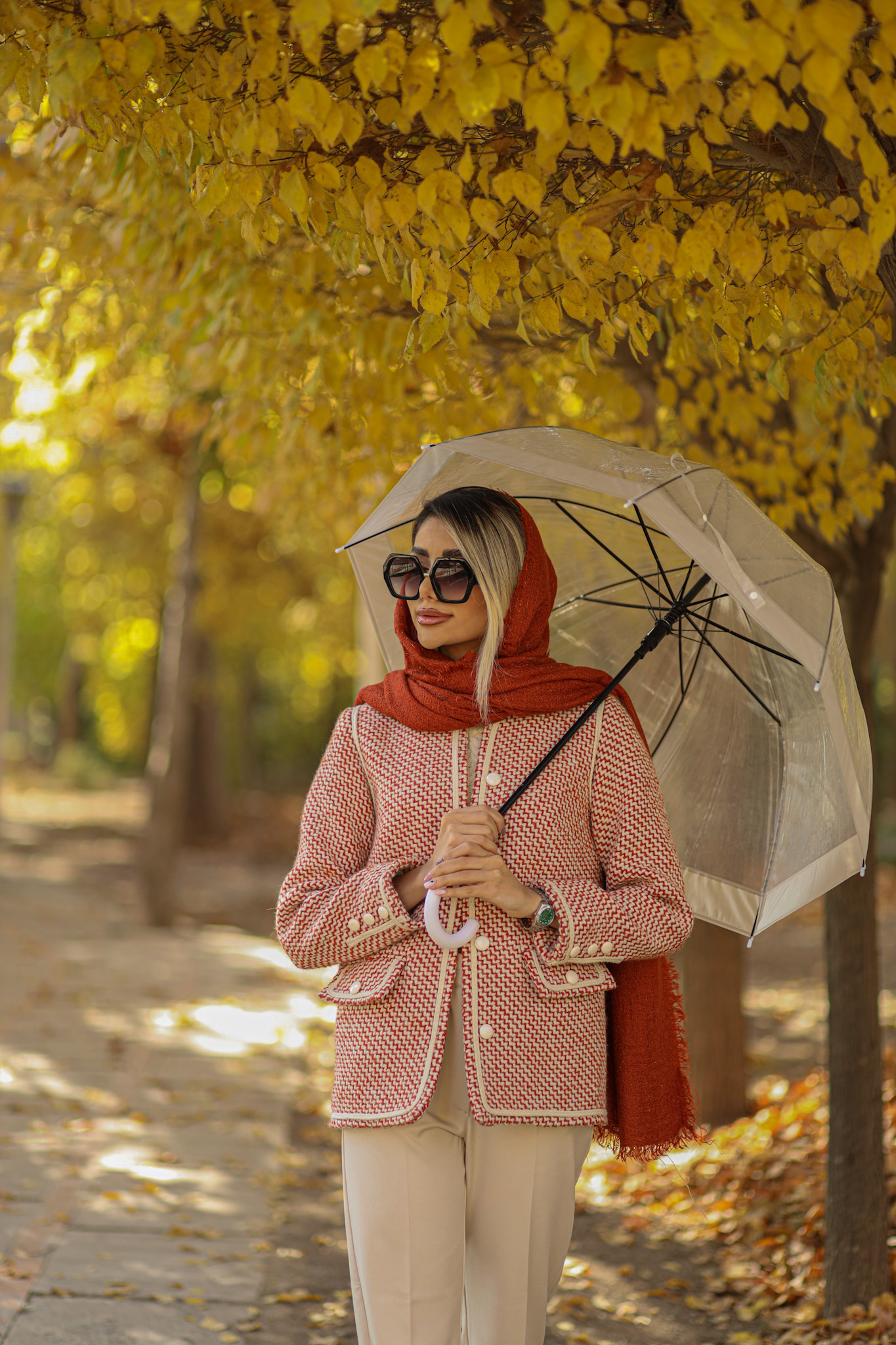 پالتو کوتاه طرح حصیری