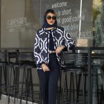 پالتو کوتاه طرح کاشی